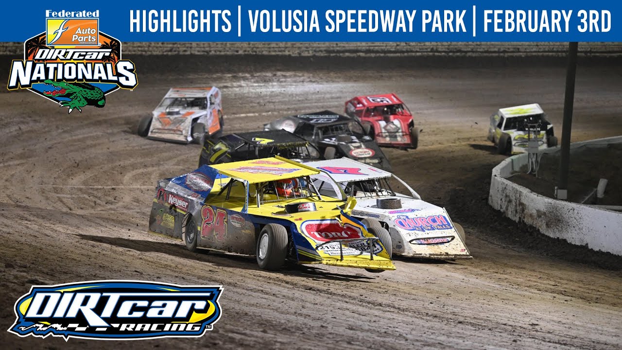 Гонки DIRTcar UMP Modifieds | DIRTcar Nationals | Volusia Speedway Park | 3 февраля 2026 г. | ОСН...