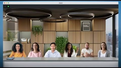 How To Do Immersive View ( Sence ) On Zoom