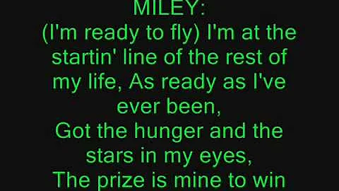 Ready, Set, Don't Go ft. Miley Cyrus Lyrics