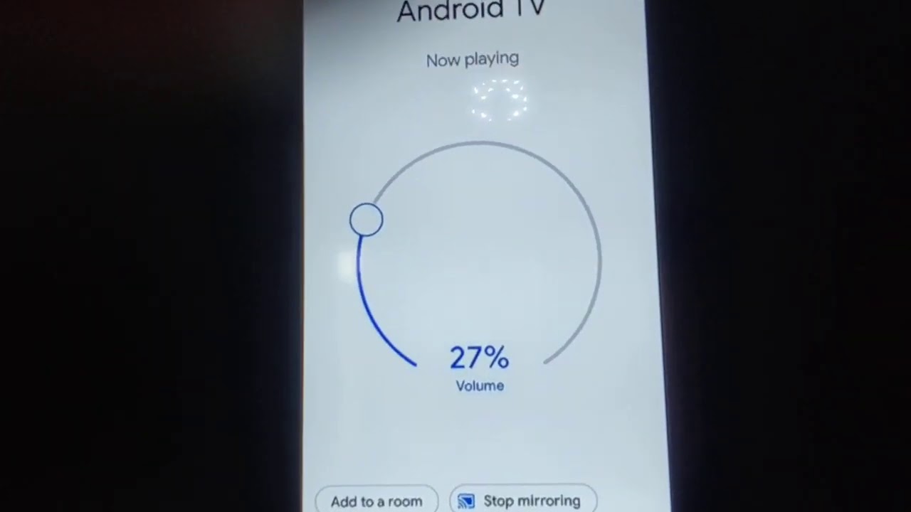 screen mirroring in VU TV. YouTube