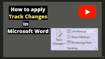 How to apply Track Changes in MS Word (In Urdu/Hindi) | MS Office | Tutorial - #01
