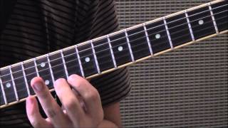 B Lydian #2 Scale (3 notes per string) guitar