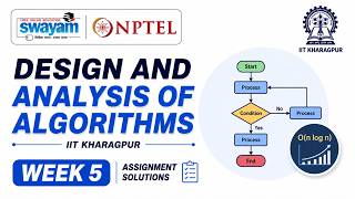 Full Design and Analysis of Algorithms Week 5 Assignment Answers 2026 | NPTEL July 2026 | NPTEL Guide
