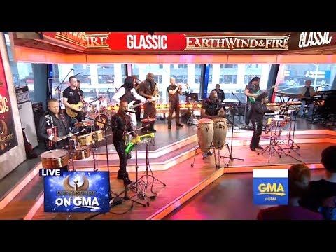 Earth Wind & Fire - Medley - GMA (LIVE)