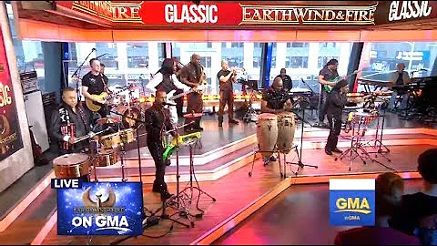 Earth Wind & Fire - Medley - GMA (LIVE)