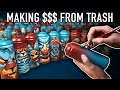 I Customized 60 Spray Cans into Original Art! - Trash to Treasure