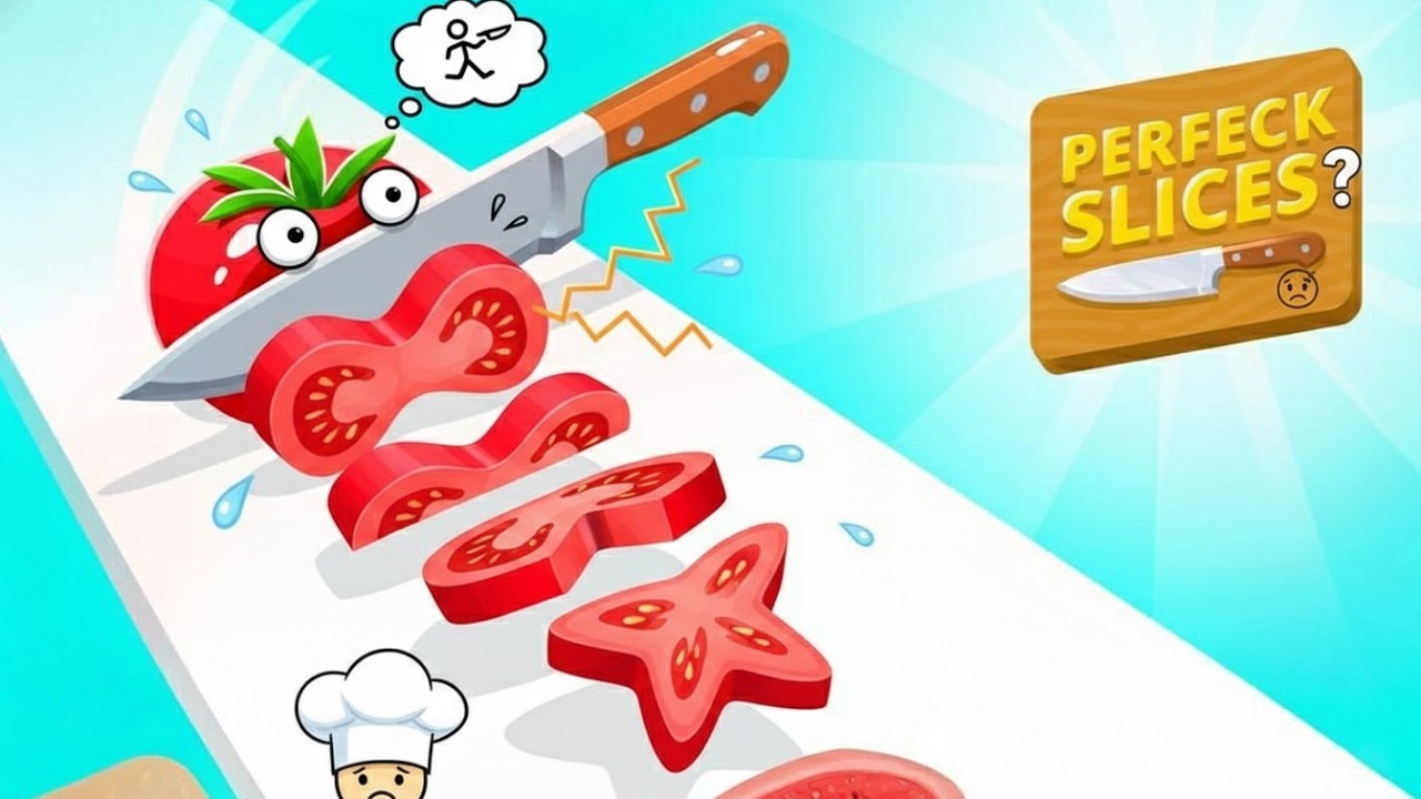 Perfect Slice 🍅🔪 Live Now #shortlive #live #3