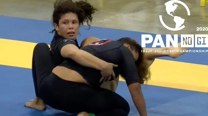 Rafaela Guedes VS Tara White / Pan NoGi Championsh...