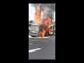 Car goes up in flames rt 9