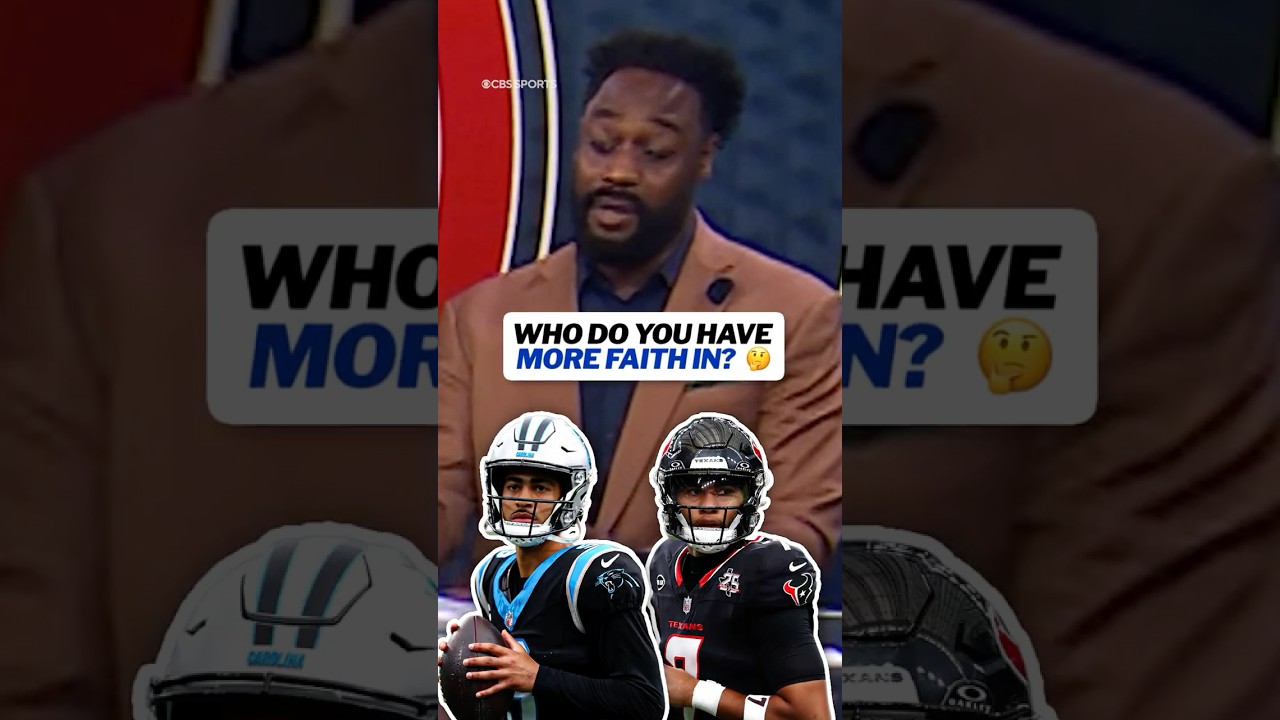 Who do you have more faith in: Bryce Young or CJ Stroud? #nfl #texans #panthers