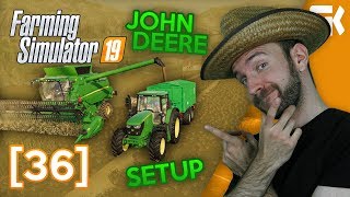 JOHN DEERE SETUP! | Farming Simulator 19 #36