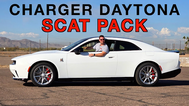 2025 Dodge Charger Daytona Scat Pack -- It's No Hemi, but Does 670 HP Still THRILL?? (+Donuts)
