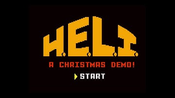 MiSTer (FPGA) Intellivision: H.E.L.I. - A Christmas Demo (playable)