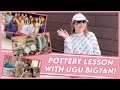 LEARNING POTTERY WITH UGU BIGYAN WITH DADDEH! | Small Laude