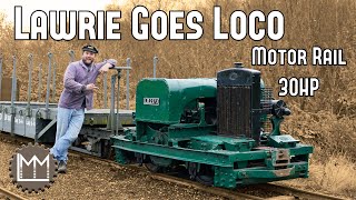 A World War One Motor Rail Simplex (probably)  Lawrie Goes Loco Episode 12