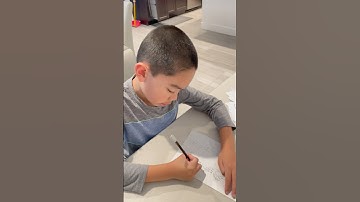 He did his Kumon in one sitting 👍👏👏 #kumon #math #mathematics #homework #assignment