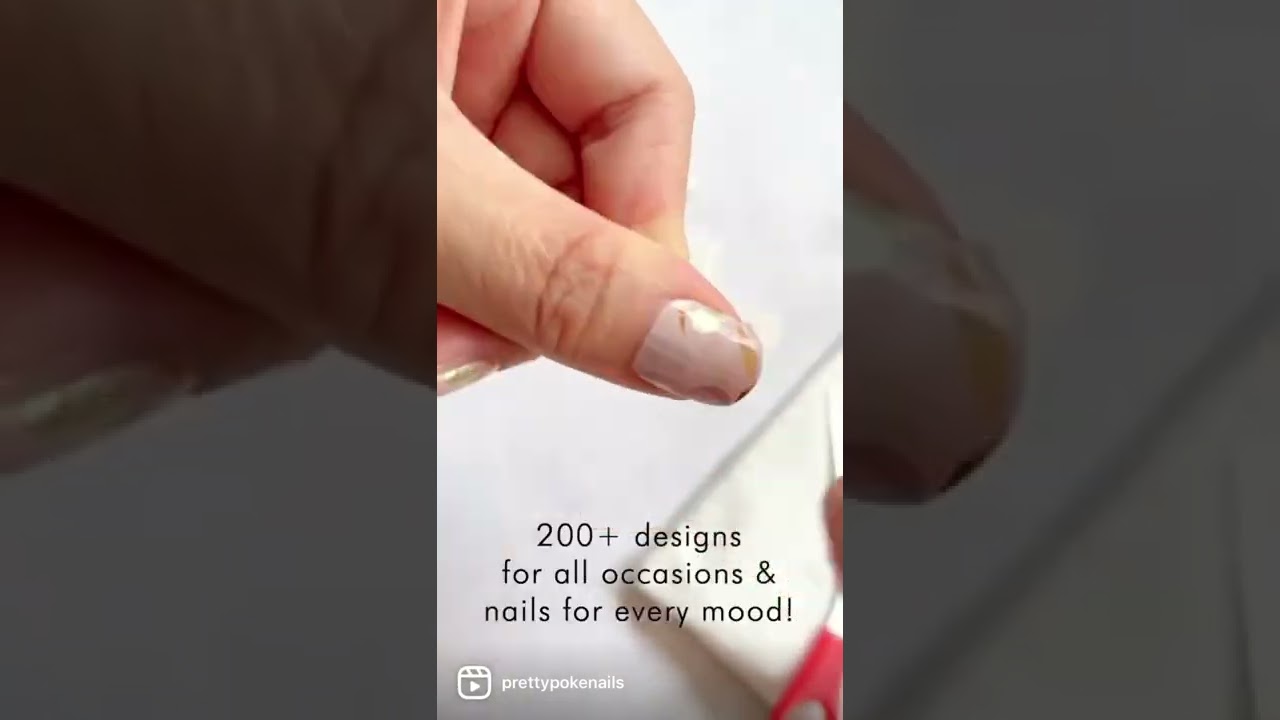 Instant Home Manicure with Nail Wraps by Pretty Poke Nails