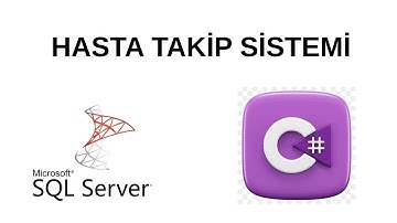 Hasta Takip Sistemi  | C# Form ve SQL Server ile Proje | 5