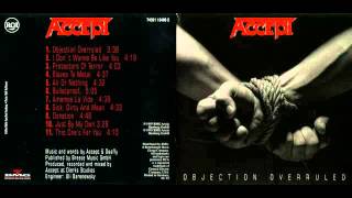 Accept - Just By My Own