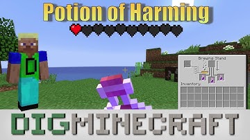 Potion of Harming in Minecraft (Instant Damage I and II)