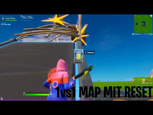 1x1 High Fps W/ Reset System - Fortnite Creative Warm Up and FFA