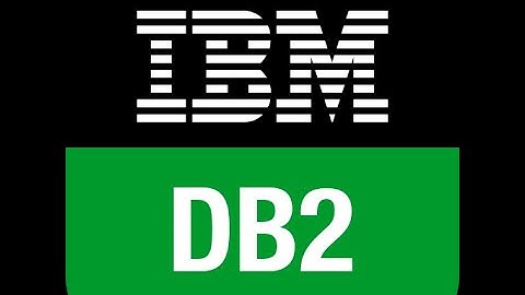 Crear bases de datos y tablas en DB2