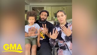 Allison Holker checks her privilege with her family l GMA Digital