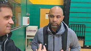 Landstown Coach Dwight Robinson after win at Cox - Fri. Jan. 6, 2023