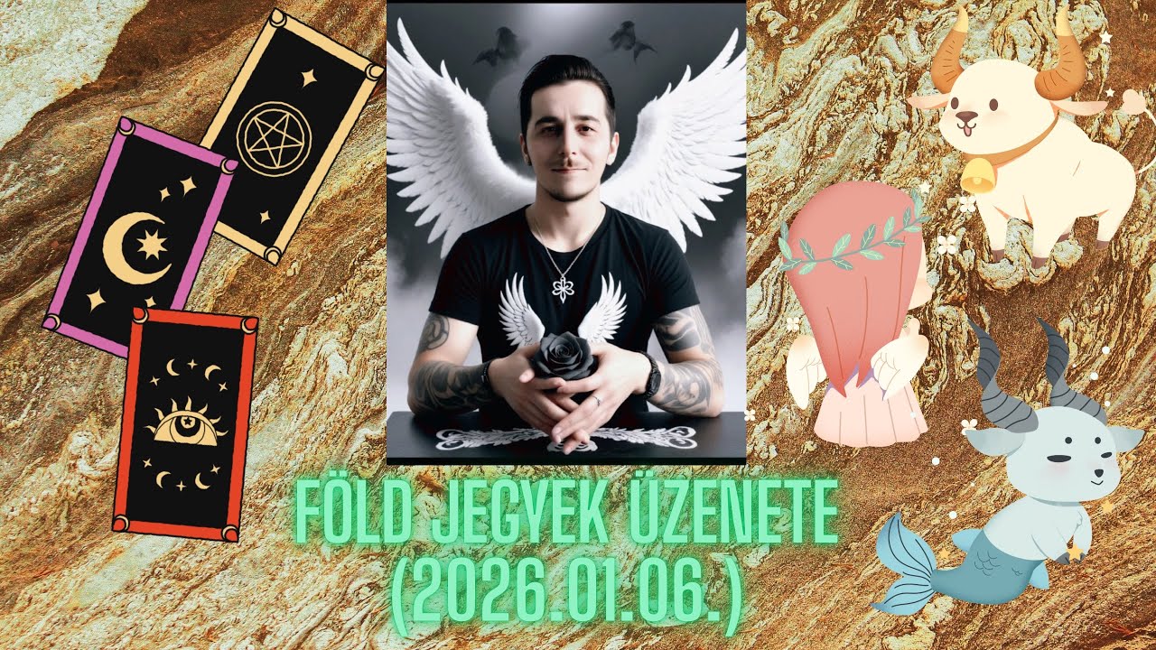 🪨Föld jegyek üzenete🪨Bika♉️Szűz♍️Bak♑️(2026.01.06.) 