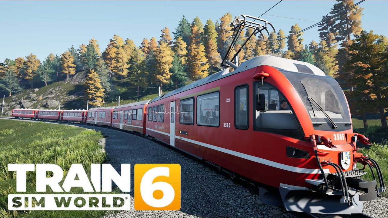 TRAIN SIM WORLD 6 - PETIT TRAIN SUISSE DE BERNINALINIE