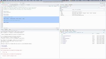 R Video 22. How to rename a variable