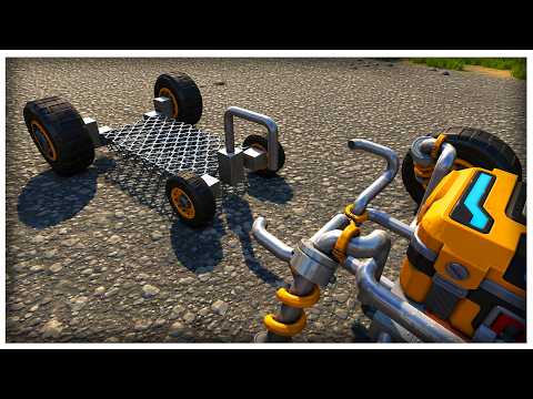 WARNING EXPERIMENT!! I found the key to the second LAB - Scrap Mechanic Chapter 2 #7