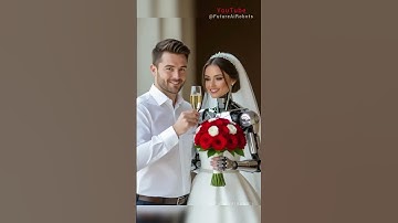 AI Love Story: Man Weds Lifelike Robot Bride in Stunning Countryside Ceremony 💍🤖🌸