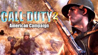 Call Of Duty 2  - American Campaign - (60 FPS)