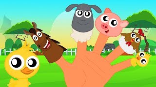 động vật ngón tay gia đình | ngón tay gia đình bài hát trong Tiếng Việt | Animal Finger Family Song