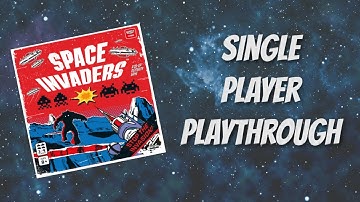 Space Invaders Board Game Solo Play