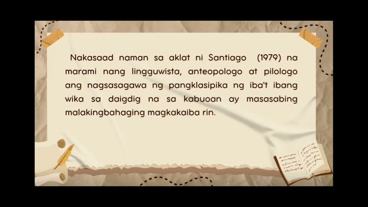 FIL122 MAKASAYSAYANG LINGGUWISTIKA AT NAGLALARAWANG LINGGUWISTIKA 