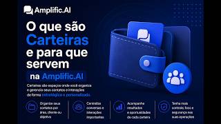 O que são Carteiras e para que servem na Amplific.AI