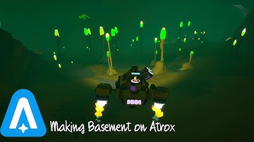 Astroneer Making basement on Atrox Planet | Atrox Planet Basement | Survival mode