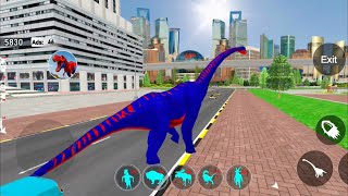 Dinosaur Smash City - Dinosaur Rampage Attack - Dinosaur Simulator Android Gameplay #dinosaur screenshot 4
