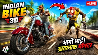 Indian Gta5 Bike Driving 3D Live 🔴 Open World Gameplay #indianbikesdriving3d #youtubelive screenshot 1
