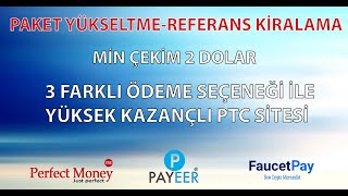 3 Farklı Ödeme Seçeneği İle Yüksek Kazaçlı PTC Sitesi Linxium 💰 Emeksiz Kazanç Olmaz