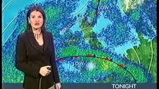 BBC Weather 30th October 2003