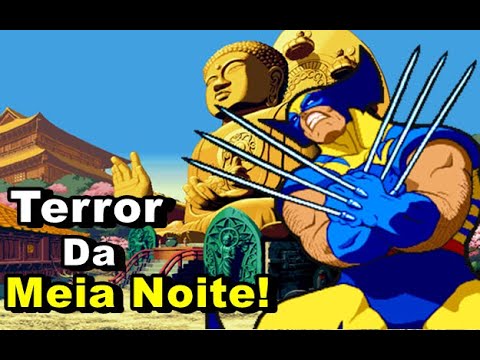 Terror Da Meia Noite! - Marvel Super Heroes vs Street Fighter