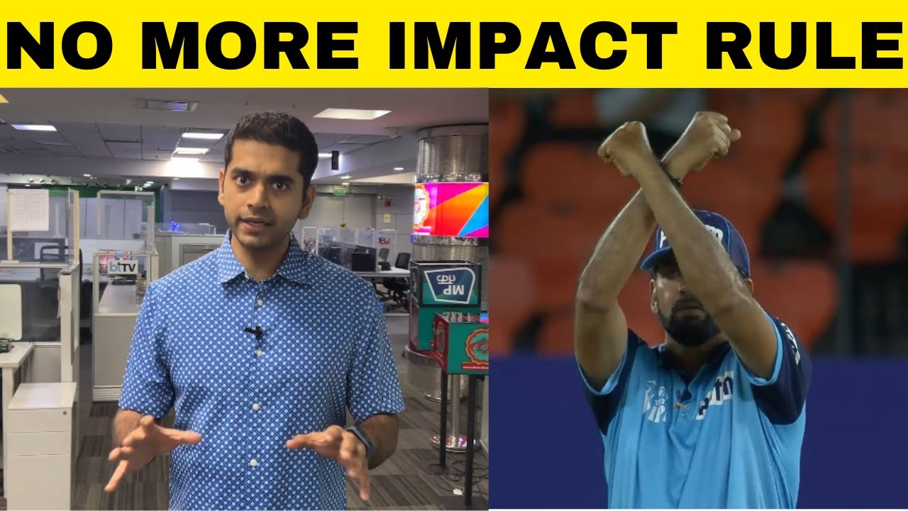 BCCI decides to scrap ‘Impact Player’ rule from this season  | Sports Today