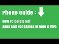 Remove Hot Apps & Games on iQOO & Vivo 📱