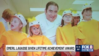 Emeril Lagasse receives Lifetime Achievement Award