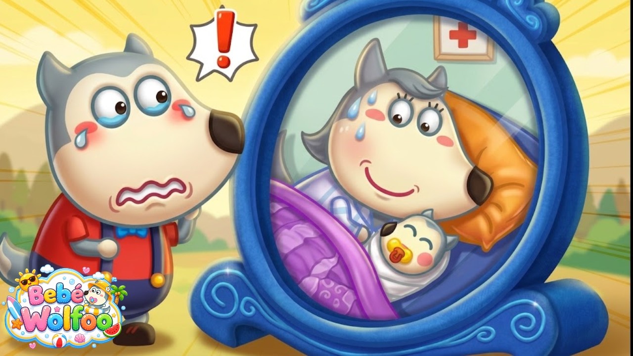 Bebé Wolfoo | ¡La Pancita Gigante de Mami Wolf! | Dibujos animados para niños