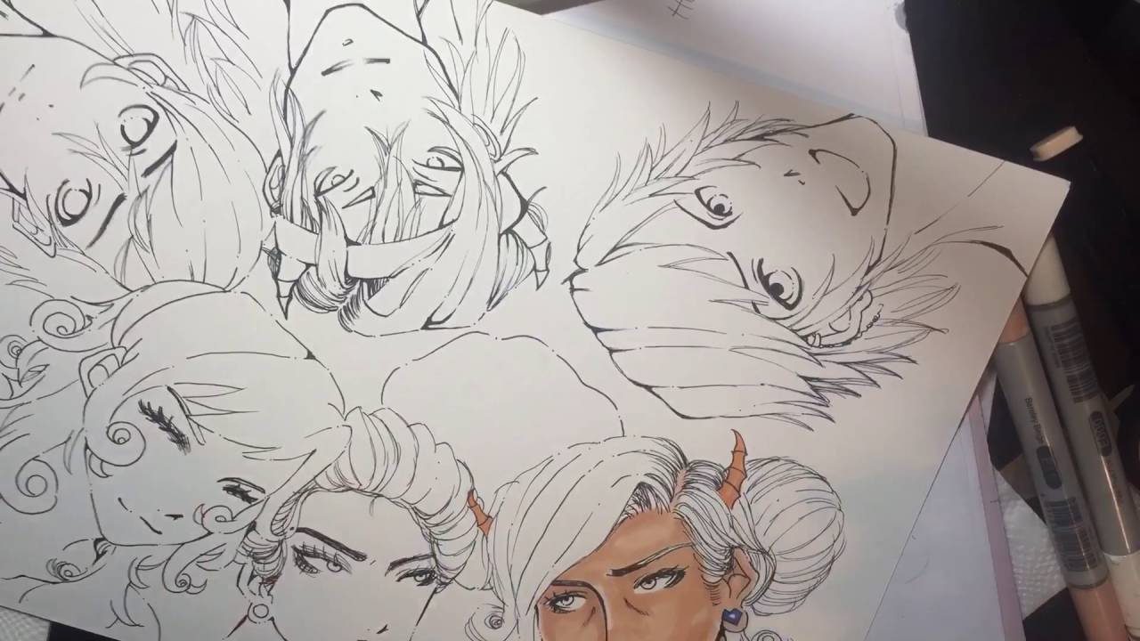 Watch me Draw: All my OCs!