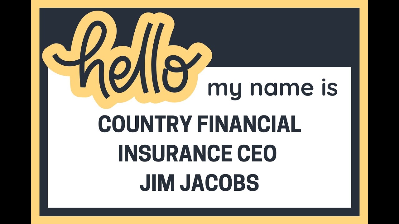 Country Financial Insurance CEO Jim Jacobs on The Scott Miller Show